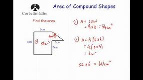 Area of Compound Shapes