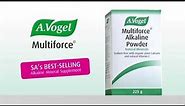 Multiforce Alkaline Powder from A Vogel TV ad