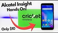 Alcatel Insight for Cricket Wireless! (Only $10) Hands-On & First Impressions!