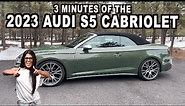 3 Minutes 2023 Audi S5 Cabriolet on Everyman Driver