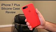Apple iPhone 7 Plus Silicone Case Review (Product Red)