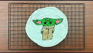 Tie-dye pattern : Baby Yoda (Star Wars)