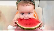 Hilarious Babies Eating Video - Cute Baby Videos