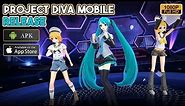 Hatsune Miku Project DIVA Mobile Dreamy Vocal Gameplay Android / iOS Release