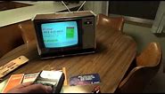 Watch a 1978 Zenith Chromacolor II Color TV with Space Command Remote Control!