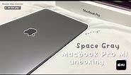 💻 13" Space Gray MacBook Pro M1 2020 Unboxing + Set Up (with accessories) 🍎