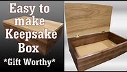 🛠 Make a Keepsake Box in an Hour.... or Two