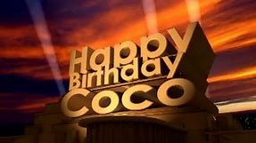 Happy Birthday Coco