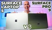 Surface PRO 9 vs Surface Laptop 5 - WHICH is Best For YOU?