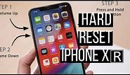 Apple iPhone XR - Restart / Soft Reset | Easy method