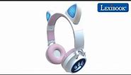 HPBTKT - Wireless rechargeable Cat Ears headphone with lights – Lexibook