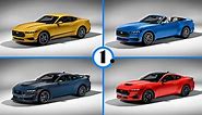See The 2024 Ford Mustang Show Off All 12 Of Its Exterior Colors