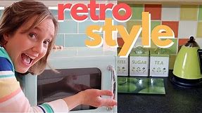 Retro Style Kitchen | New appliances in vintage style!