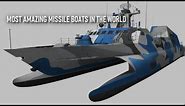 China's stealth missile boat, a sea weapon with powerful firepower