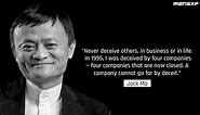 12 citations inspirantes de Jack Ma qui changeront votre vie - La Vie De Travail