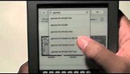 Kindle Touch: Getting Games​​​ | H2TechVideos​​​