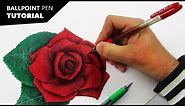 How to Draw with BALLPOINT PENS | Tutorial for BEGINNERS