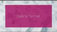 Debra Terrell - appearance