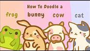 How To Doodle Cute Animals ❥ Doodling your requests !