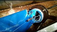 Testing Layflat hose 6 inch - SUNHOSE