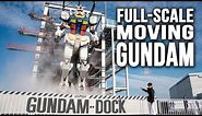 Full-Scale MOVING GUNDAM in Japan - Gundam Factory Yokohama