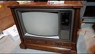 1977 JCpenny/RCA colortrak television console