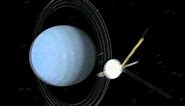 Voyager 2 Flyby of Uranus (1986) Official NASA animations
