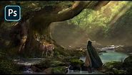Fantasy Forest – Photoshop Manipulation Tutorial