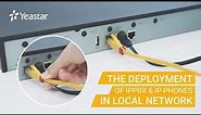 The Deployment of IP PBX & IP Phones in Local Area Network