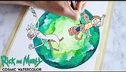 PAINTING PROCESS: Rick and Morty Cosmic Portal
