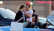 JoJo Siwa kisses girlfriend and holds hands at outdoor concert