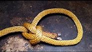 How to Tie the Bowline Knot 3 Ways (Standard, Flying bowline & One-handed bowline)