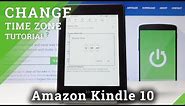 How to Change Time in Amazon Kindle 10 - Time Settings