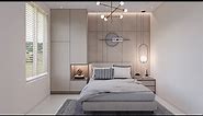 Sketchup interior design #54 Make a bedroom design and rendering by enscape