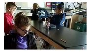 Ms. Buus' 4th grade students use... - Goodridge Elementary