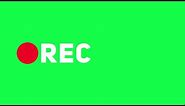 REC - Recording Camera - Green Screen | Free Download