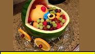 How To Make a Watermelon Bassinet (HowToLou.com)
