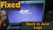 DIY | How to fix Stuck in Acer Logo | Acer Asphire V5471G