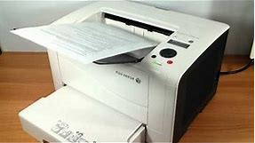 Fuji Xerox DocuPrint P255 dw Printing Test #2