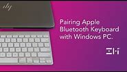 Pairing Apple Bluetooth Keyboard with Windows PC