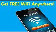 Free WiFi Anywhere Anytime!! - Howtosolveit