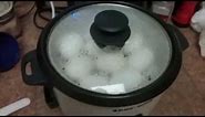 Hard "Boiled" Eggs in a Rice Cooker