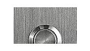 R- Series Stainless Steel Designer Doorbells by Modern Stainless Hardware (Slate)