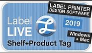 How To Create A Shelf Tag Using Label LIVE Thermal Printer Software