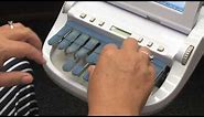 Video: How a court reporter uses a stenotype machine