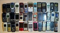 All my old NOKIA phones collection