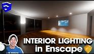 ADDING LIGHTING TO YOUR REALTIME RENDERING with Enscape for SketchUp
