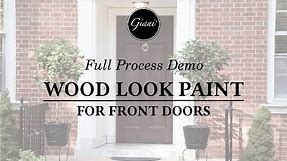 Giani Wood Look for Front Doors: Full Demo