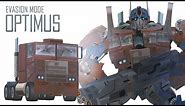 OPTIMUS PRIME(Evasion mode) - Short Flash Transformers Series