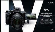 Alpha 7 IV Camera Launch | Next-generation Hybrid Full Frame | Sony | Alpha